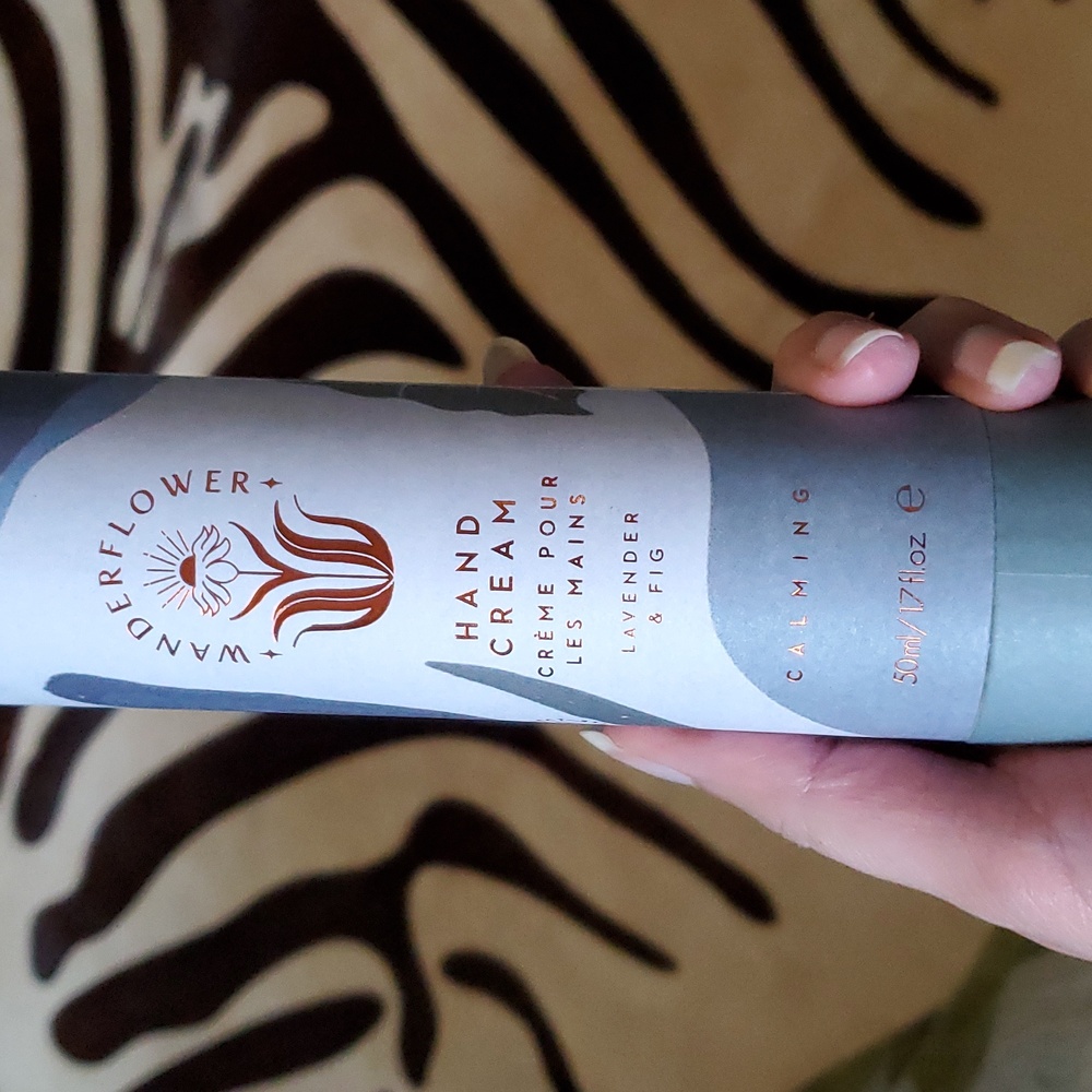 Wanderflower Lavender and Fig Hand Cream